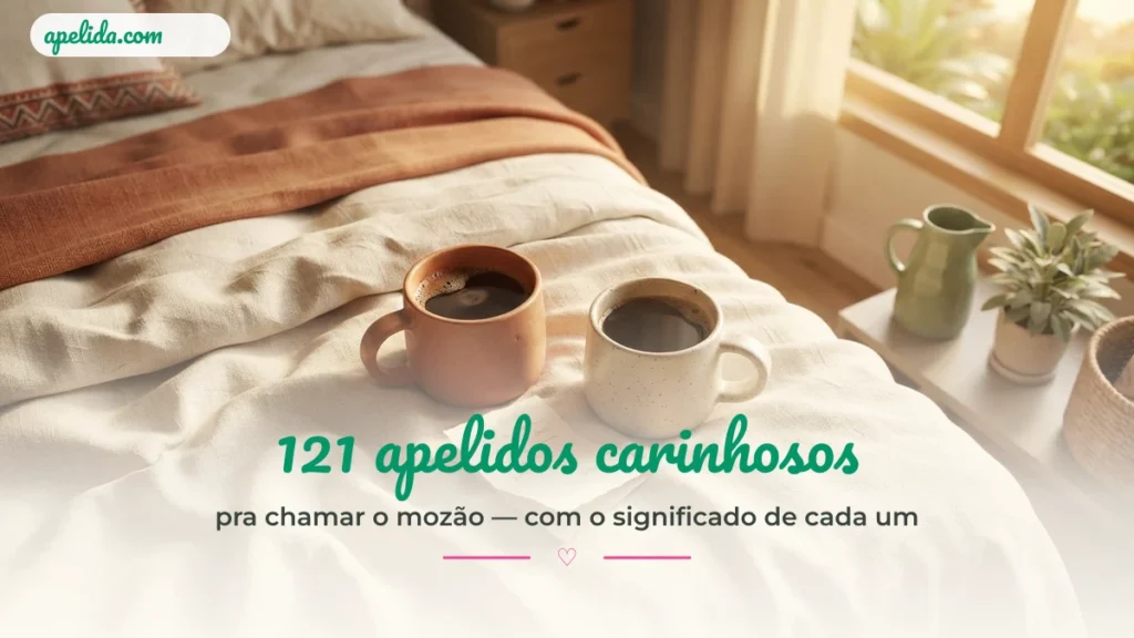 Apelidos Carinhosos para Namorado: 121 com Significado