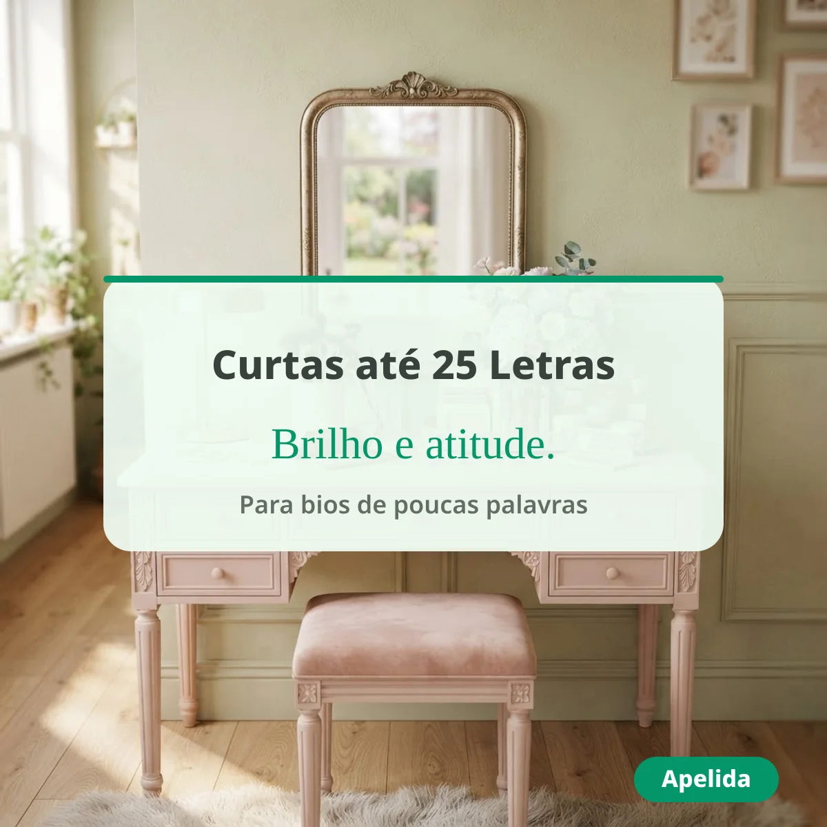Frases paty curtas de até 25 caracteres