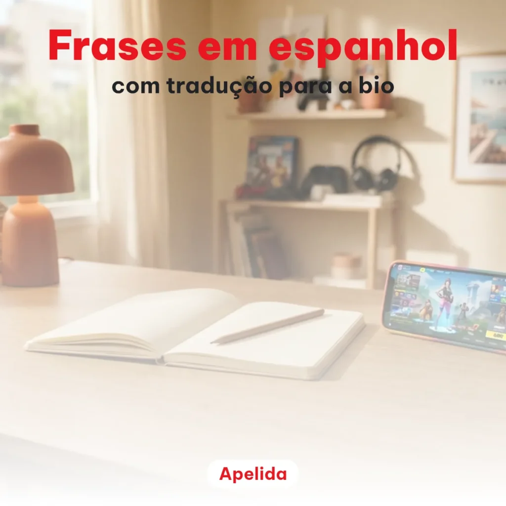 Frases em espanhol para bio do Instagram com tradução