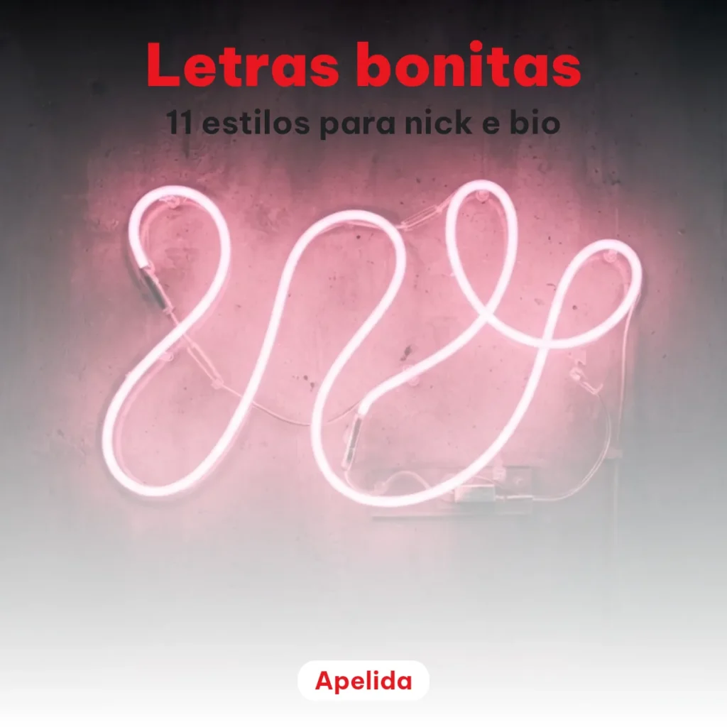 Letras bonitas para copiar em 11 estilos Unicode para nick e bio